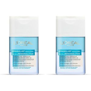 L'Oréal Paris Oog Make Up remover 2 x 125 ml - Waterproof