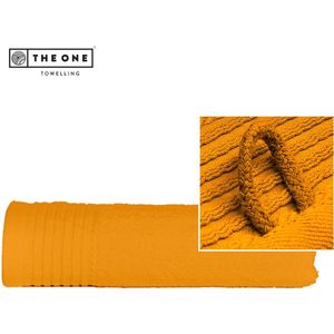 The One Towelling Classic handdoek - Hoge vochtopname - 100% Zacht katoen - 50 x 100 cm - Okergeel