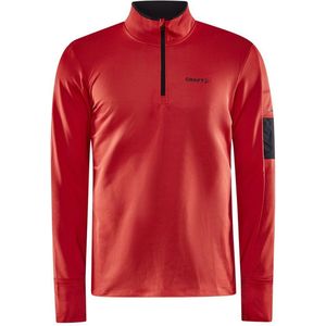 Craft Adv Subz Halve Rits T-shirt Rood L Man