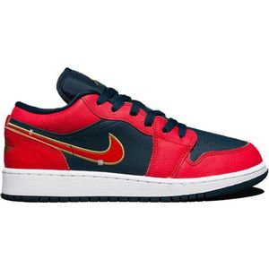 Nike Air Jordan 1 Low SE GS Sport Red - FQ7380-400 - Maat 36 - ROOD - Kinder Sneakers