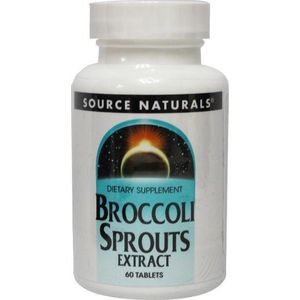 Source Naturals - Broccoli Sprouts (met sulforafaan) 60 tabletten