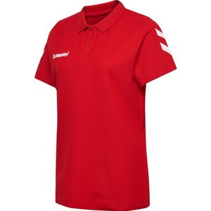 Hummel - HMLGO Cotton Poloshirt - Korte Mouw - Zwart - Katoen