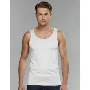 Zijden Heren Onderhemd - inSilk SilkBasics - 100% Zijde - Wit - Maat S