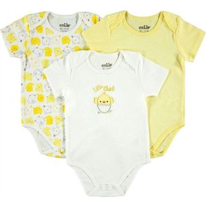 Baby 3-delige rompertjes set jongens/meisjes - Little chick