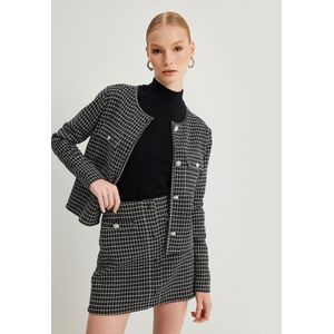 Ronde kraag Normale lengte Vest