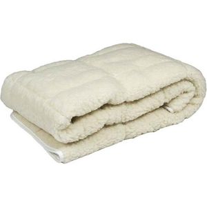 Knuffel Hoeslaken Wit B 180 x L 200 cm Lits-jumeaux