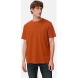 camel active - T-shirt - Rood - Puur Katoen