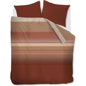 Beddinghouse Romeo dekbedovertrek - Eenpersoons - 140x200/220 cm - Steenrood