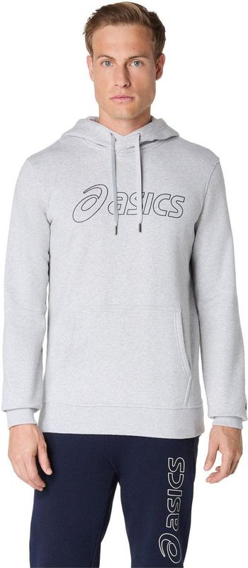 ASICS - Logo Hoodie - Zwart - Heren - Pullover