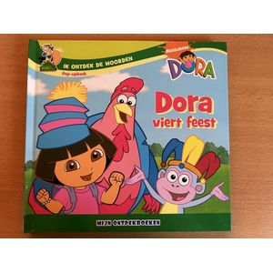 Dora viert feest (ik ontdel de woorden pop-up boek)