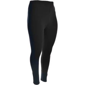 Legging Met Fleece Zwart Maat 40/46