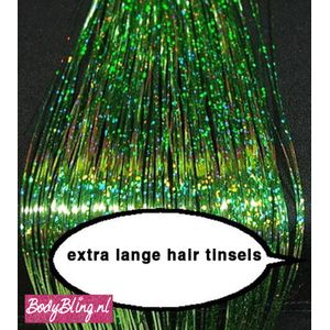 Daviva Hair Tinsels Sparkling green #23