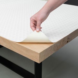 Tafelbeschermer PVC Foam 110x50cm - Tafelmolton Afwasbaar - Kunststof - Vlekwerend