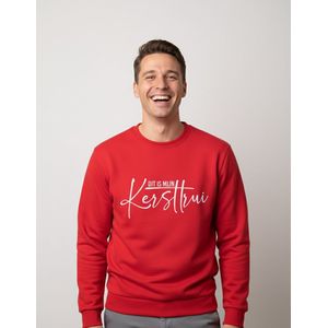 Dit is Mijn Kersttrui | Sweater - Rood - S