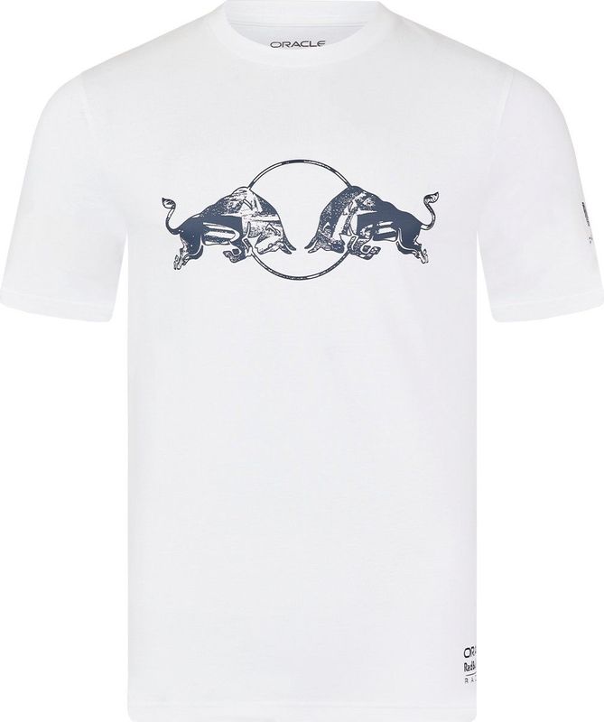 Graphic Bull T-shirt - Wit XXXXL - Max Verstappen