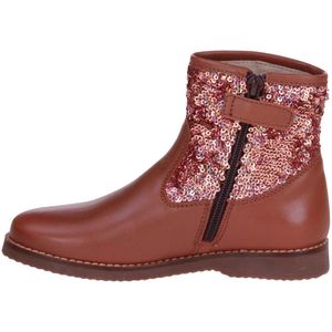 Beberlis Korte Laars Camel Glitter