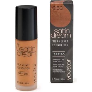 Youstar Satin Cream Foundation SPF20 C50