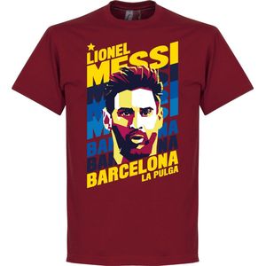 Messi Portrait Barca T-Shirt - M