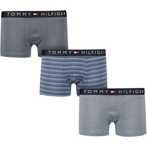 Tommy Hilfiger Print Boxers 3 Eenheden Grijs S Man
