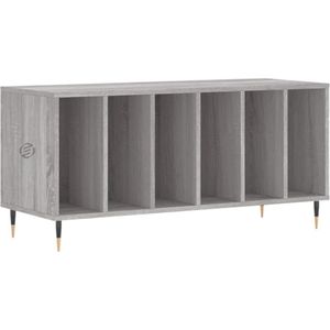 Equivera platenspeler meubel - lp kast - platenspeler kast - vinyl kast - lp meubel - platen kast