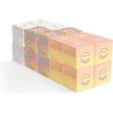SmileyWorld® Ultra Zachte Tissues - Kubusontwerp - 48 vellen per doos - 20 dozen
