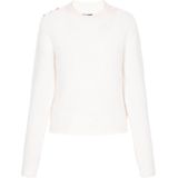 DreiMaster - Maritim - Trui - Offwhite - Lange Mouw