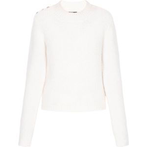 DreiMaster - Maritim - Trui - Offwhite - Lange Mouw