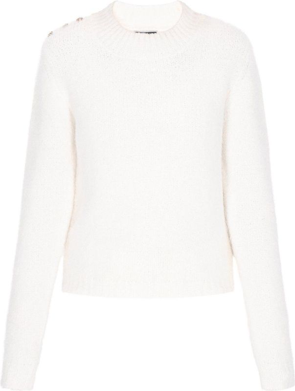 DreiMaster - Maritim - Trui - Offwhite - Lange Mouw