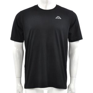 Kappa - Logo Cafers - Zwart T-shirt - M - Zwart