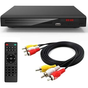 DVD Speler - USB-multifunctionele Speler - Met AV-kabel - CD-speler - Met Afstandsbediening