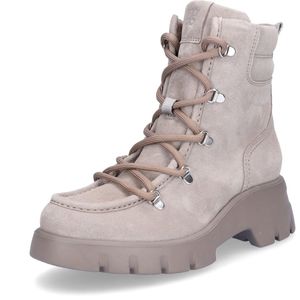 Paul Green - Veterlaars - Grijs - Zacht Suède - Met Merinowol Voering