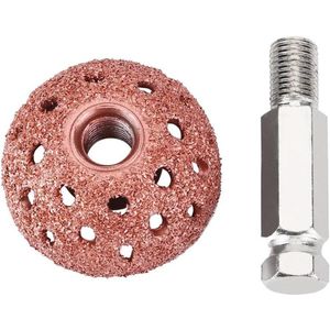 Tungsten Alloy Grinding Head Coarse Grain Buffer Wheel with Connecting Rod - 38mm