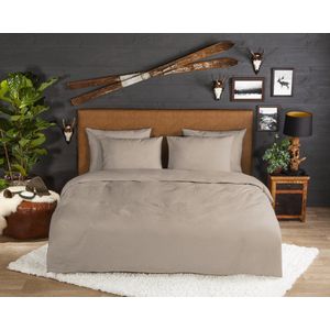 Dekbedovertrek - Wit - Katoen - 140x200 cm