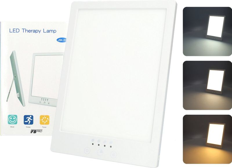 Daglichtlamp - LED Lichttherapie - Wit - Bureaulamp