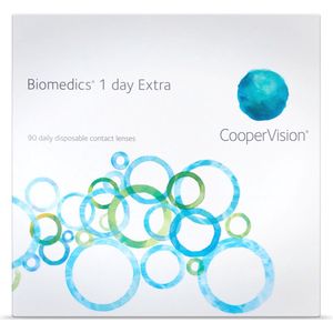 -8.50 - Biomedics® 1 day Extra - 90 pack - Daglenzen - BC 8.60 - Contactlenzen