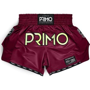 Primo Muay Thai Shorts - Hologram Series - Valor Red - donkerrood XXL