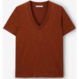 Sissy-Boy - Bruin T-shirt met V-hals