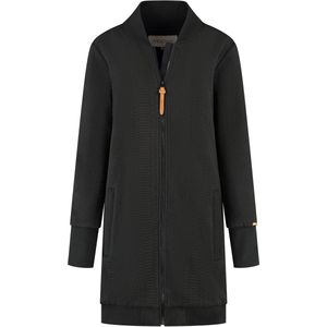 MGO - Rosan - Halflang Outdoorvest - Zwart - Fleece