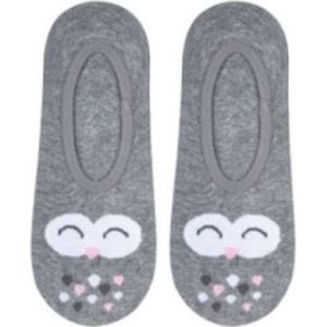 Soxo dieren sneakersokken Uil - kousenvoetjes - kawaii - maat 35-40 - 1 paar