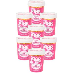 7 Stuks The Pink Stuff The Miracle Vlekverwijderaar Voor gekleurde en witte kleding en textiel 1KG