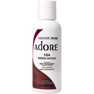 Adore - Shining Semi Permanent Hair Color - Sienna Brown - Haarverf