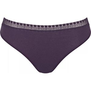 Sloggi Dames sloggi GO Ribbed Tai C2P Blueberry XL