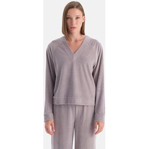 Dagi Sweatshirt met Lange Mouwen en V-hals