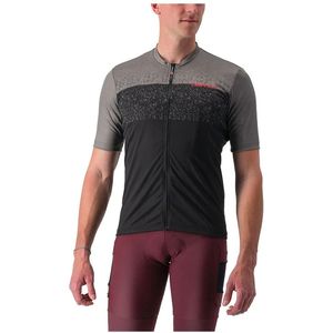 Castelli Unlimited Entrata Korte Mouw Wielertrui Zwart XL Man