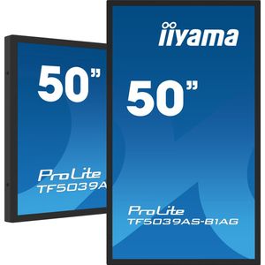 iiyama - TF5039AS-B1AG - Beeldscherm - Zwart - LED - 4K Ultra HD - Touchscreen