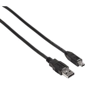 Hama Navi 2.0 Usb-kabel A-Mini B 1.8 - Zwart