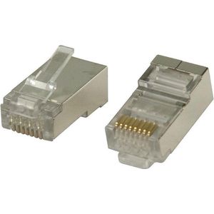 CAT6 RJ45 connector plug - STP - RJ45 - voor internetkabels - ethernet kabel - CAT kabel