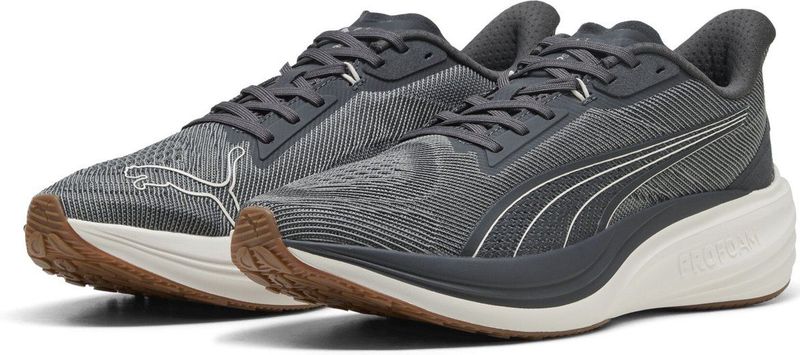 PUMA - Darter Pro - Hardloopschoenen - Gray Echo-Warm White