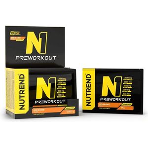 Nutrend - N1 Pre-Workout (Red Orange - 10 x 17 gram)