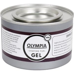 Olympia Brandpasta Gel in blikjes a 200 gram (24 stuks)